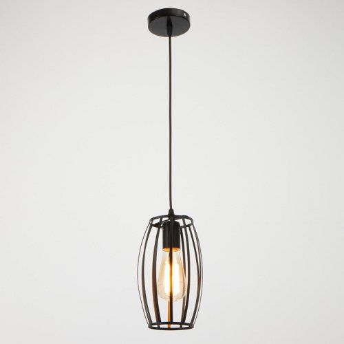 Светильник подвесной (Люстра) 220В E27 Черный картинка 